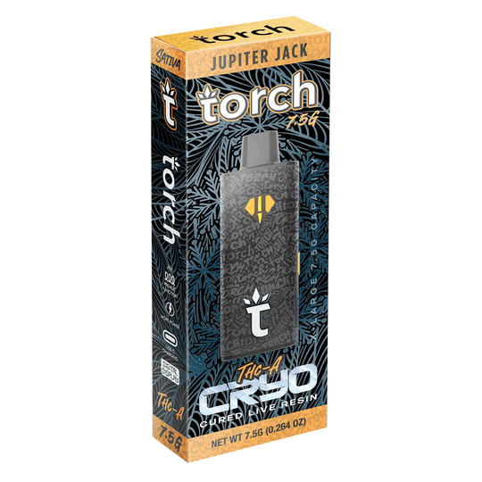 Torch CRYO THC-A Cured Live Resin - 7.5G - Jupiter Jack - Sativa 2