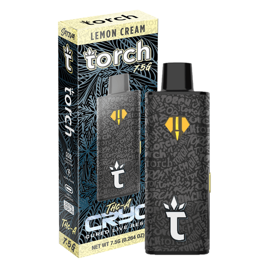 Torch CRYO THC-A Cured Live Resin - 7.5G - Lemon Cream - Sativa