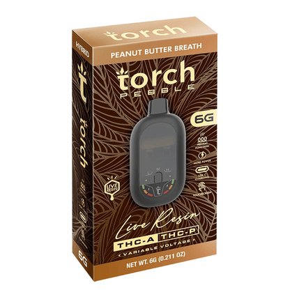 Torch Live Resin 6G Pebble Disposable - Peanut Butter Breath (Hybrid)2