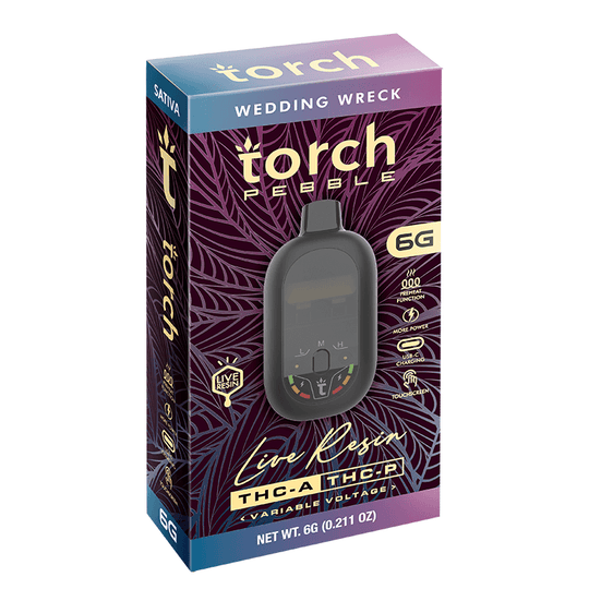 Torch Live Resin 6G Pebble Disposable - Wedding Wreck (Sativa)2