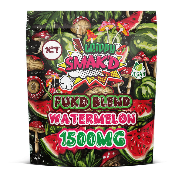 Trippy Smak'd 1500mg Fuk'd Blend Mushroom Gummies