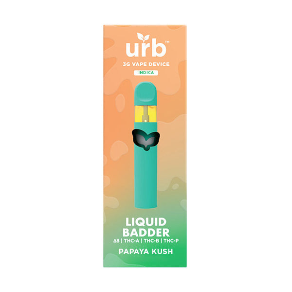 Urb Liquid Badder Disposable 3G Papaya Kush