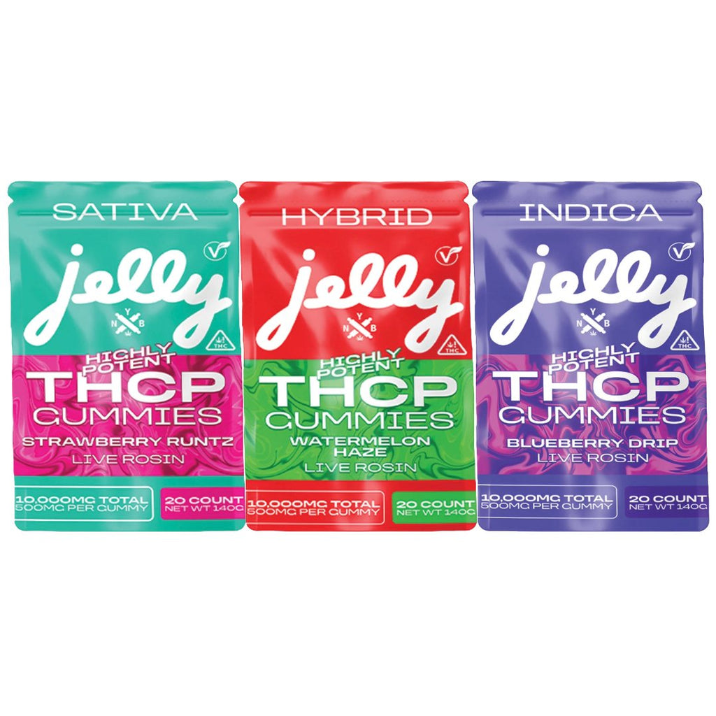 Jelly High Potency 10,000mg THC-P Gummies - 20ct Bag