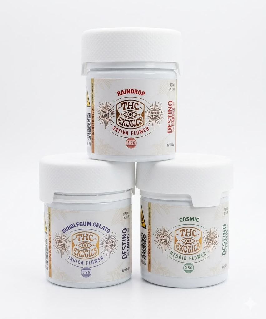 Destino Farms Indoor Exotic THC-A 3.5G Jar
