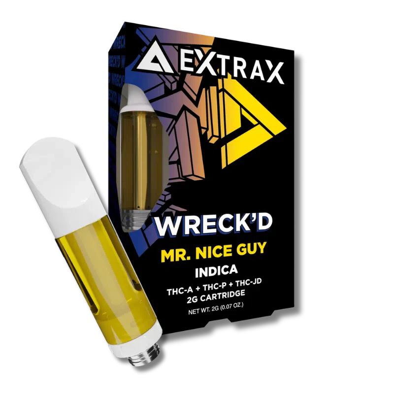 Delta Extrax Wreck’d Cartridges - 2g - Mr. Nice Guy (Indica) 3