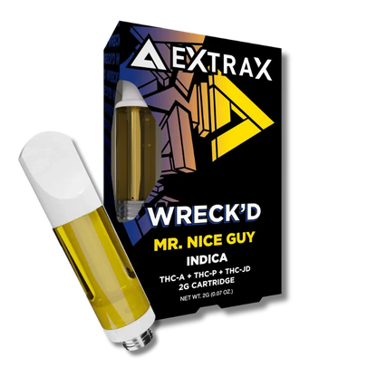 Delta Extrax Wreck’d Cartridges - 2g - Mr. Nice Guy (Indica) 3