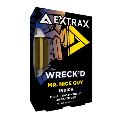 Delta Extrax Wreck’d Cartridges - 2g - Mr. Nice Guy (Indica)