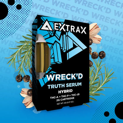 Delta Extrax Wreck’d Cartridges - 2g - Truth Serum (Hybrid) 2