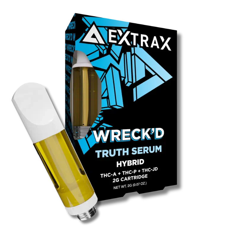 Delta Extrax Wreck’d Cartridges - 2g - Truth Serum (Hybrid) 3