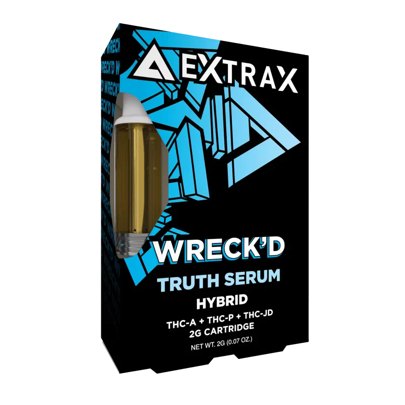 Delta Extrax Wreck’d Cartridges - 2g - Truth Serum (Hybrid)