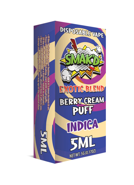 TKO Smak'd Exotic Blend Disposable THC Vape I 5ML