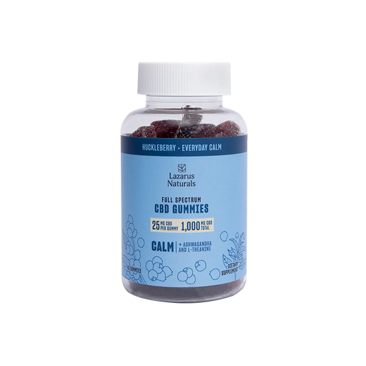 Lazarus Naturals CBD GUMMIES, CALM - 25 MG