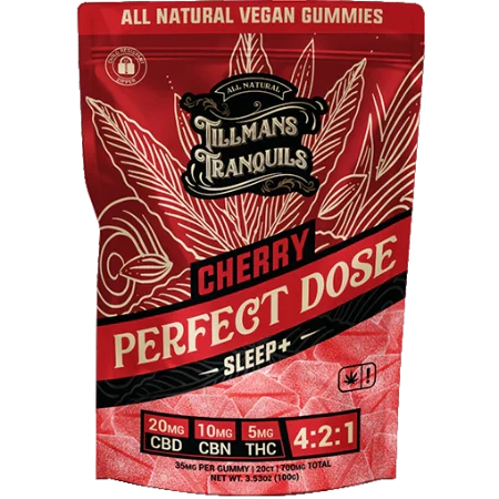 Tillman Tranquils CBD Sleep Gummies With THC Cherry