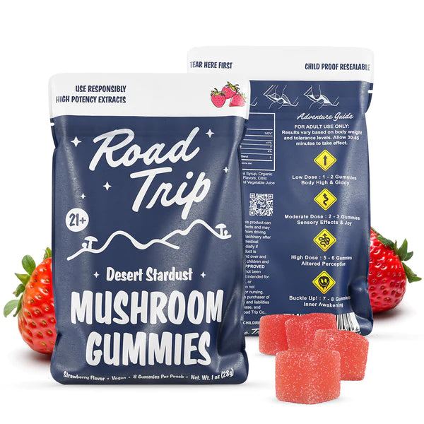 Road Trip Mushroom Gummies - 10ct Display