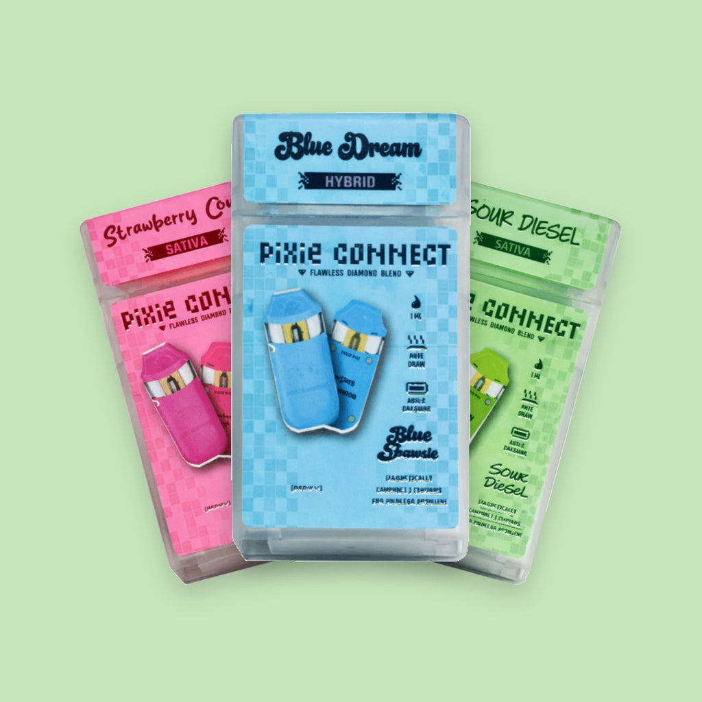 Pixie Connect Flawless 1G THC-A Diamond Disposable Vapes - 5ct Box