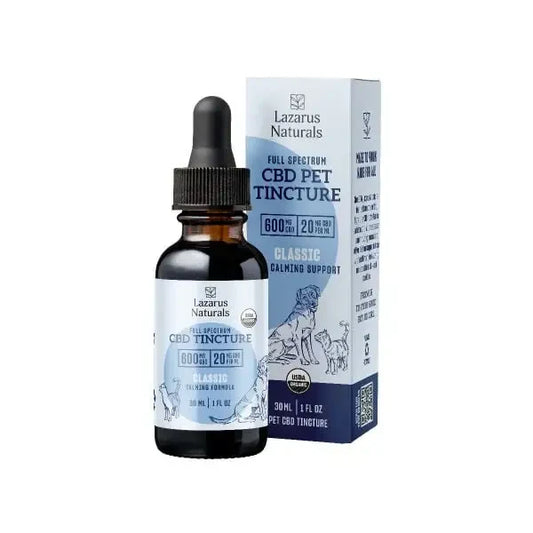 Lazarus Naturals Calming Pet CBD Oil Tincture - 30ml