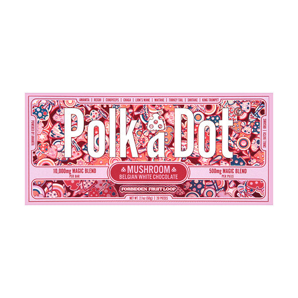 Polk A Dot Mushroom Blend Chocolate Bar | 10,000mg