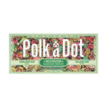 Polk A Dot Mushroom Blend Chocolate Bar | 10,000mg