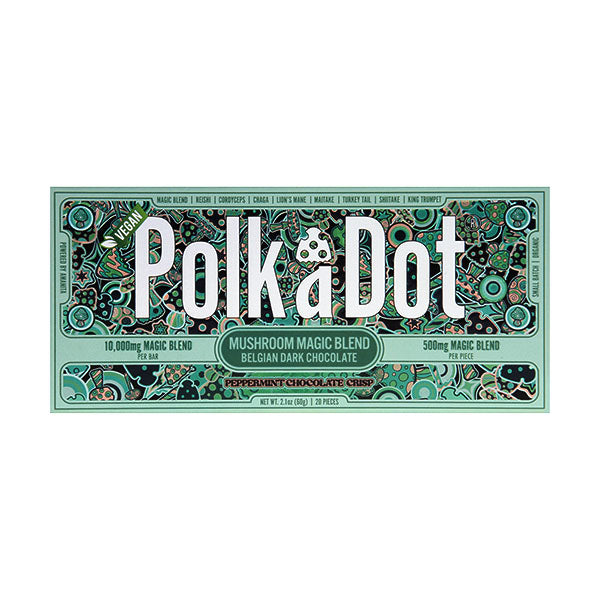 Polk A Dot Mushroom Blend Chocolate Bar | 10,000mg