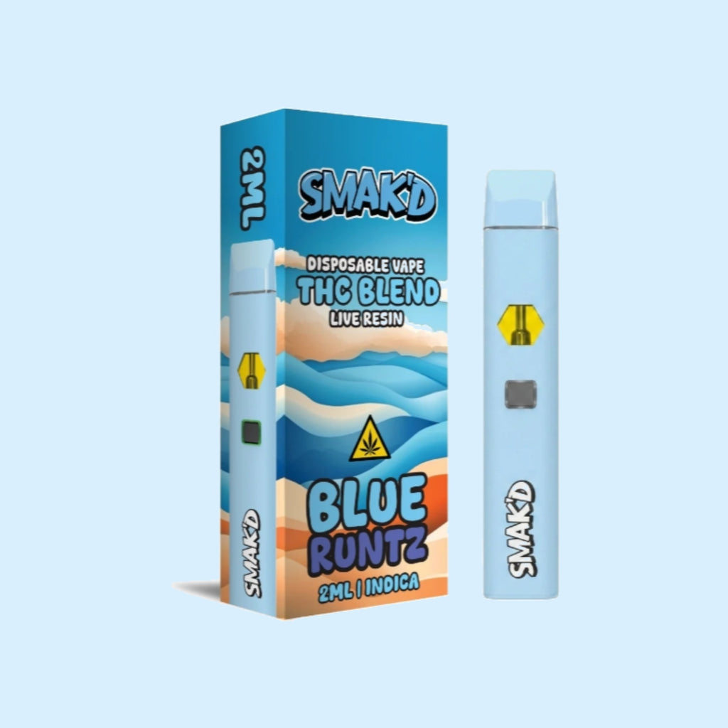 Smak’d THC Blend 2ml Disposable Vapes - 5ct Box