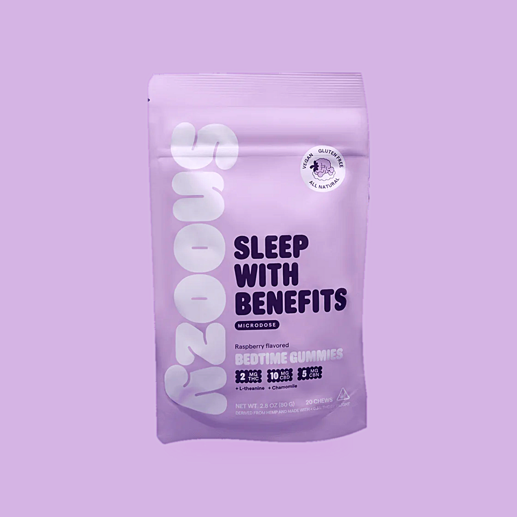 Snoozy Good Night's Sleep Raspberry Gummies - 20ct Bag