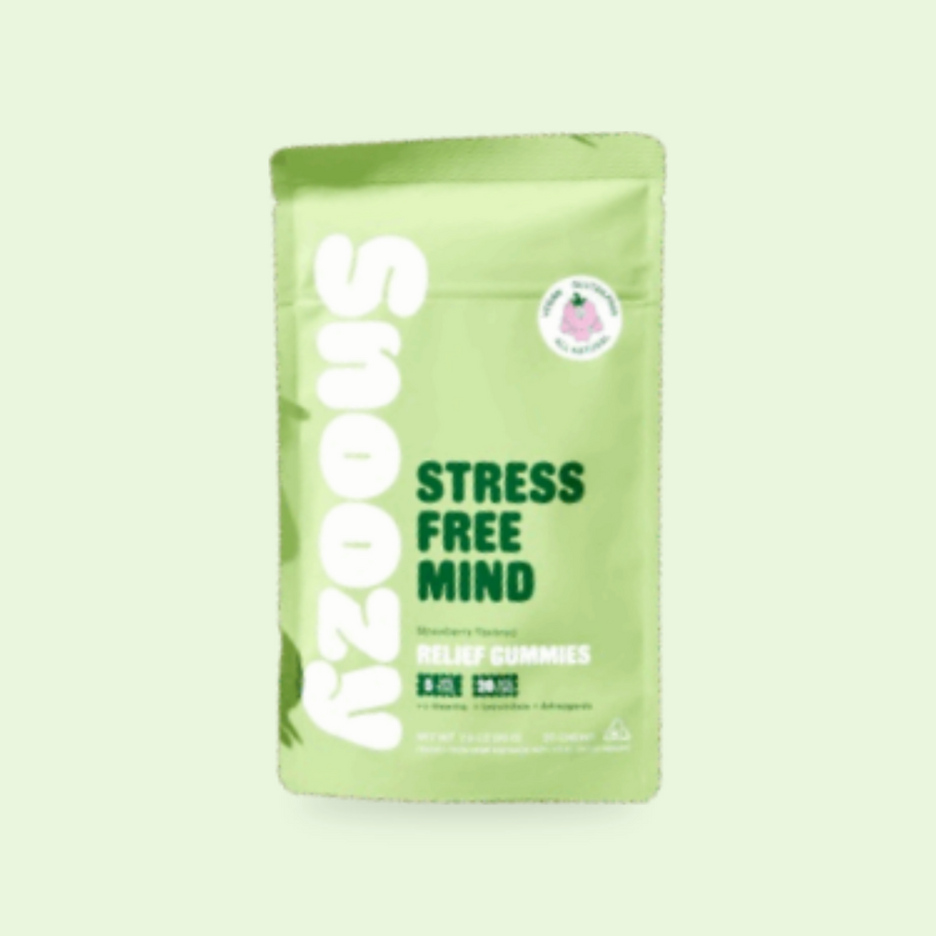 Snoozy Stress Free Mind Relief Strawberry Gummies - 20ct Bag