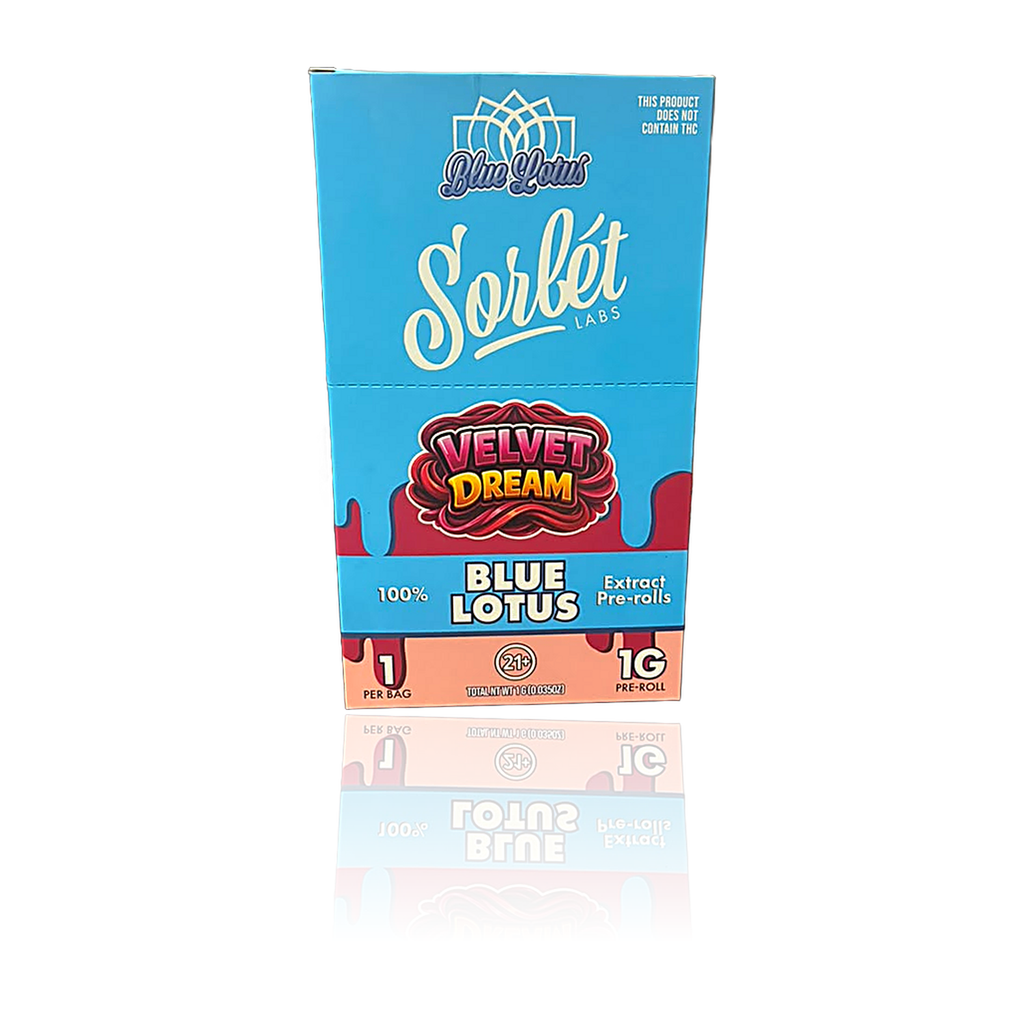 Sorbet 100% Blue Lotus Extract Pre-rolls