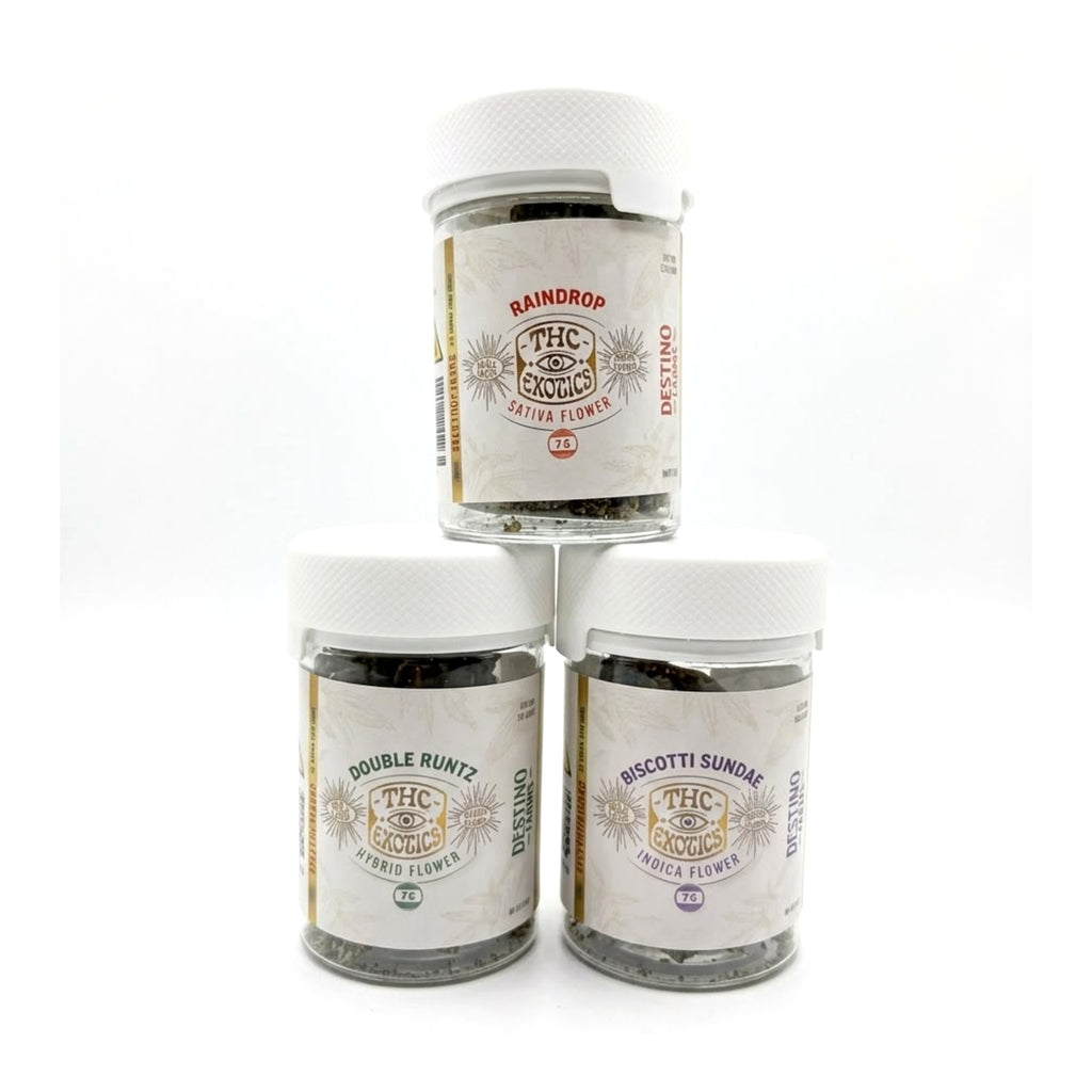 Destino Farms Indoor Exotic THC-A 7G Jar