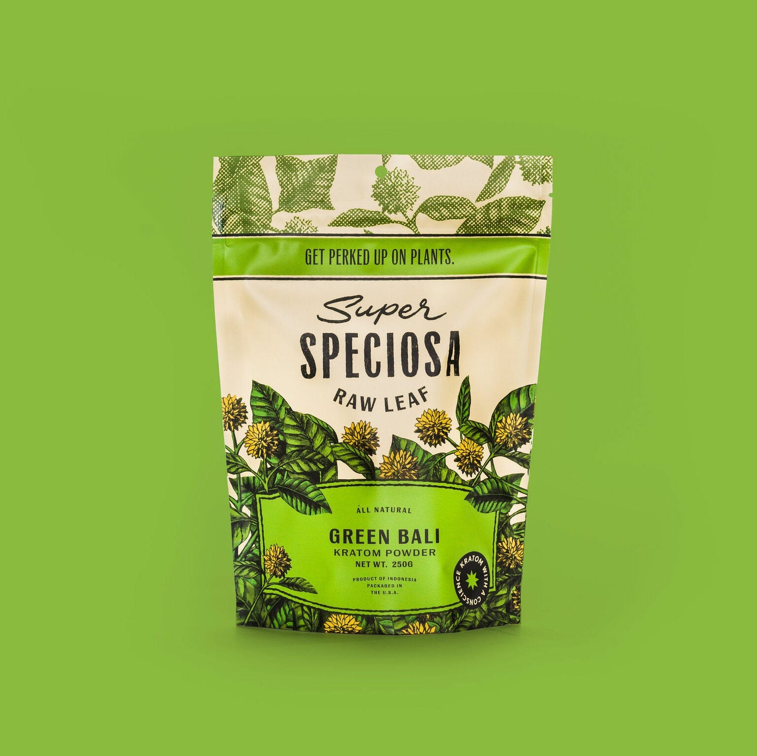 Super Speciosa green bali kratom powder