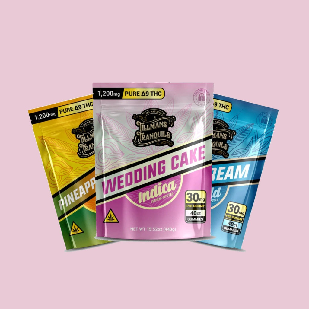 Tillmans Tranquils D9 30mg THC Gummies - 40ct Bag