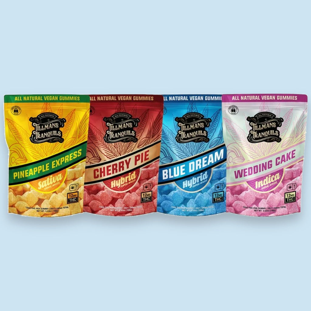 Tillmans Tranquils D9 12mg THC Gummies - 20ct Bag