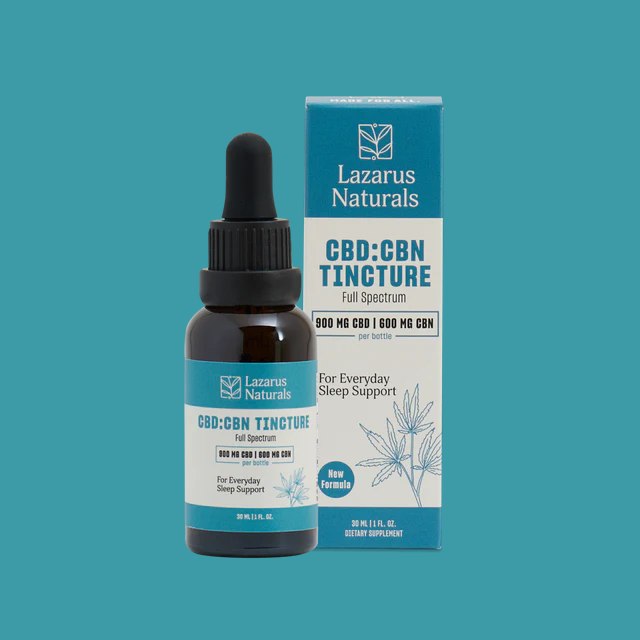 Lazarus Naturals SLEEP CBD+CBN Full Spectrum Tincture