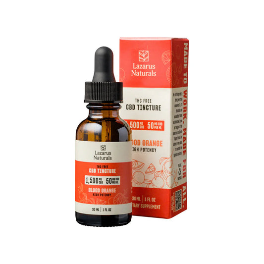 Lazarus Naturals Blood Orange CBD TINCTURE, 50MG/ML