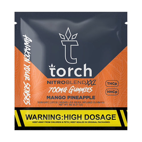 Torch Nitro Blend XXL 700mg Gummies | 2ct - Mango Pineapple