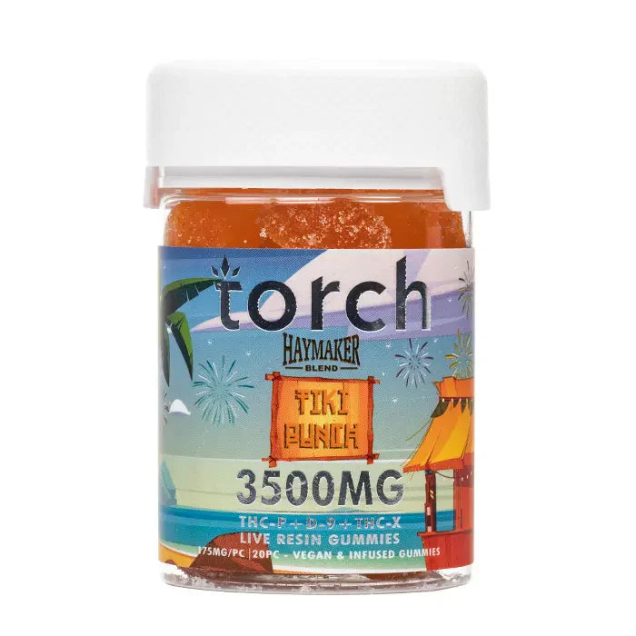 Torch Haymaker Blend Gummies 3500mg (THC-P + D-9 +THC-X)