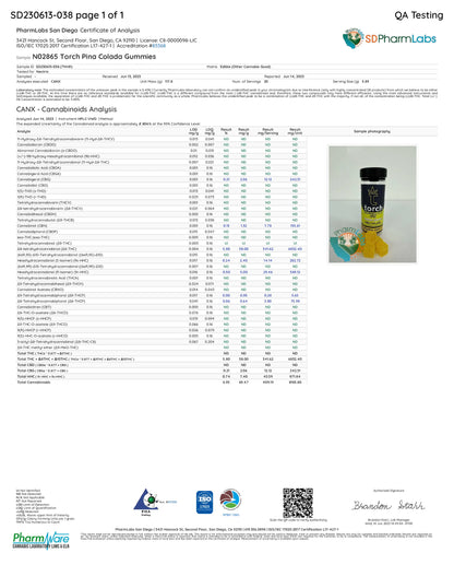 TORCH NITRO BLEND XXL GUMMIES 7000MG