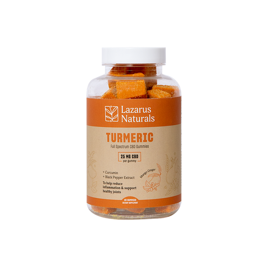 Lazarus Naturals - CBD GUMMIES, TURMERIC