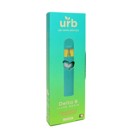 urb delta 8 live resin 3g vape pineapple cookies