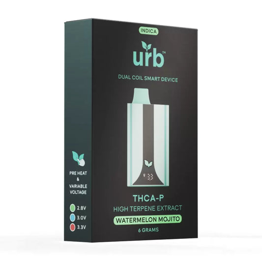 Urb Smart Device THCA-P Disposable 6ML - Watermelon Mojito | Urb